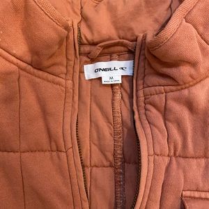 O’Neil quilted pullover size M